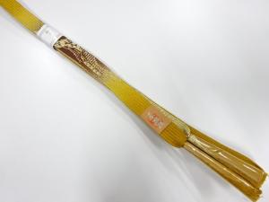 未使用品　正絹　高麗　手組帯締め
